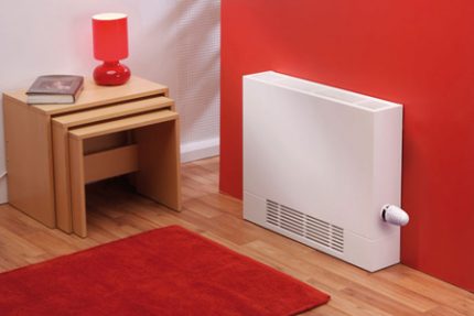 Convector com controle mecânico