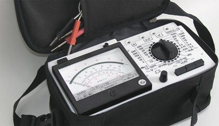 Instrument måling tester