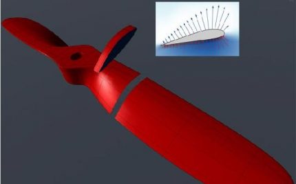 Propeller blade profile