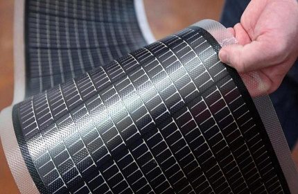 Flexible Solarbatterie