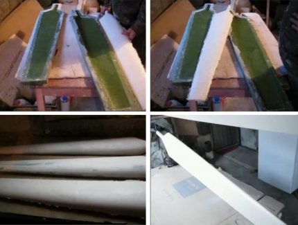 Fiberglas Blad Making