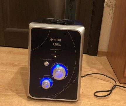 Humidifier ionizer