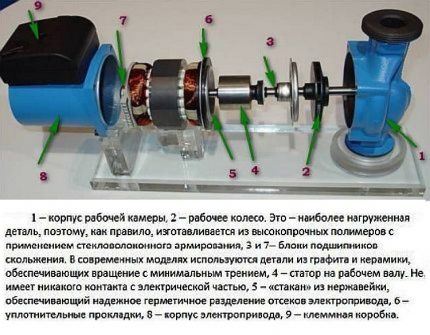 Natte circulatiepomp