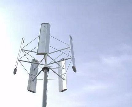 Orthogonal rotor wind generator