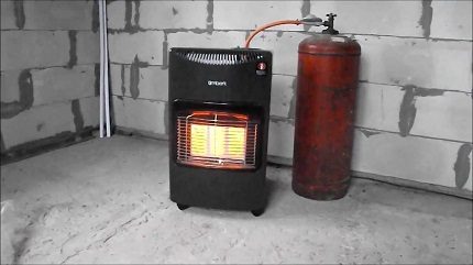 Lò sưởi hồng ngoại gas