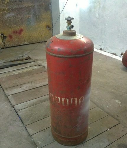 Botol gas ketuhar