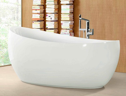 Oval bath