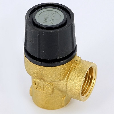 Brass pressure relief valve