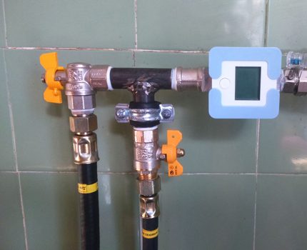 Pag-install ng mga tap sa gas