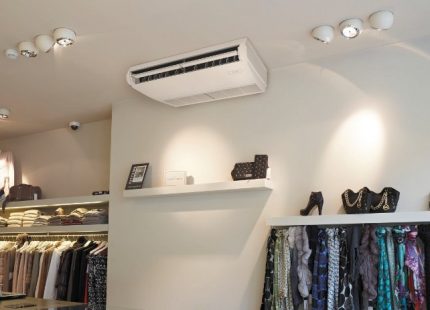 Vloer en plafond airconditioning Daikin