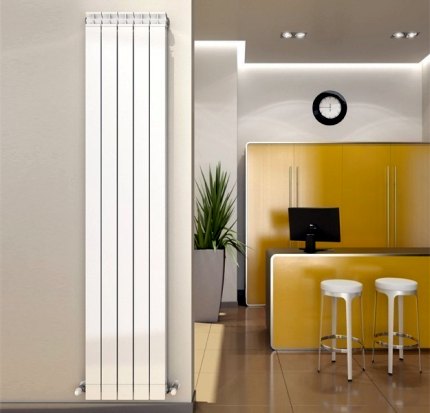 Mga Seksyon na Vertical Radiator