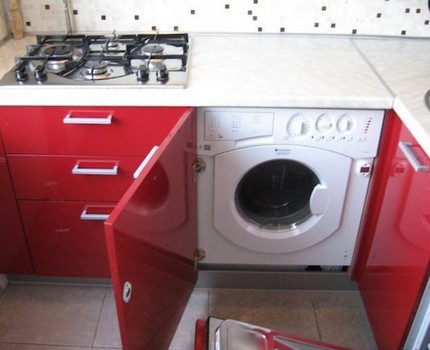 Ang built-in na washing machine