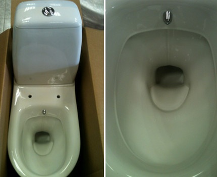 Crand toilet met bidet optie