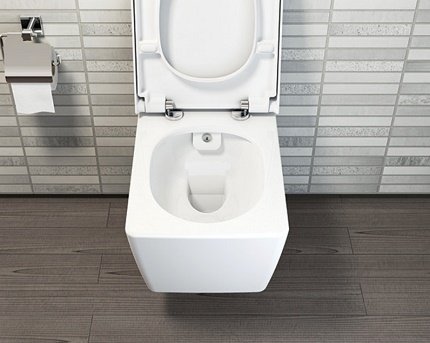 Bidet de toilette sans rebord