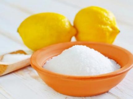 Acid citric pentru curățarea filtrelor