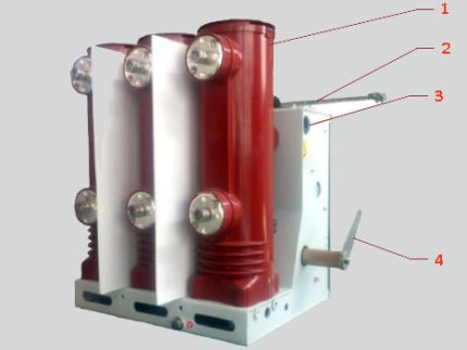 Vacuüm stroomonderbreker ontwerp