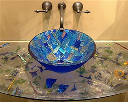 Mosaikkglassvask