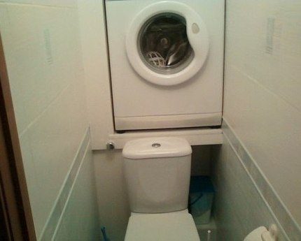 Toilet wasmachine