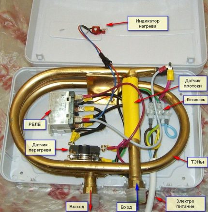 Calentador de agua instantáneo Thermex