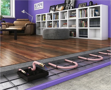 Types of underfloor heating