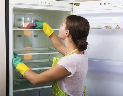 Descongelar un refrigerador sin congelador