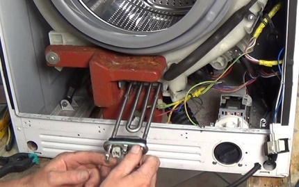 Repair of a washing machine Atlant