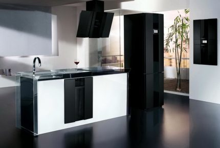 Geladeira Hotpoint-Ariston no interior