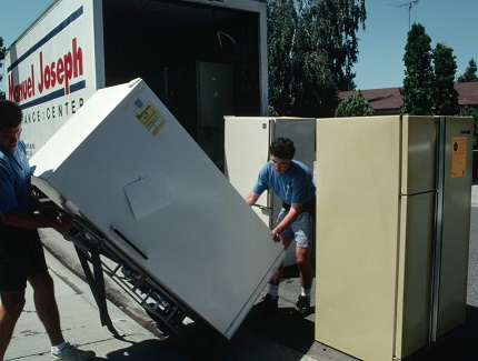 Transporte competente de equipos de refrigeración.