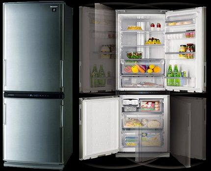 Mga Sharp Refrigerator