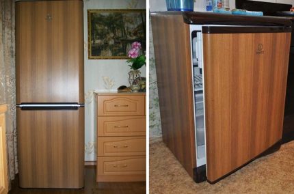 Holzkühlschrank