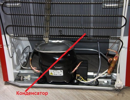 Koelkast condensor