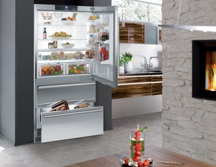 Refrigerador interior