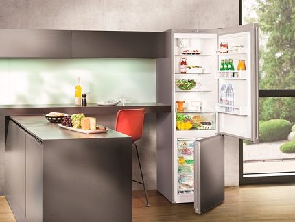 Liebher refrigerador en el interior