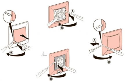 Desmuntatge del interruptor