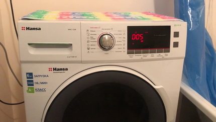 Ang washing machine ng Hans