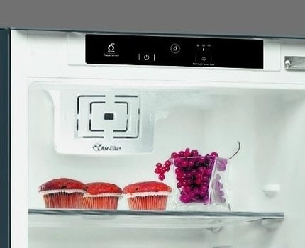 Whirlpool buzdolabı iç