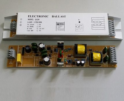 Rozpočet elektronický předřadník