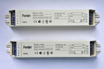 Elektroniske forkoblinger Feron