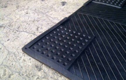 Anti-vibration vaskemaskine mat