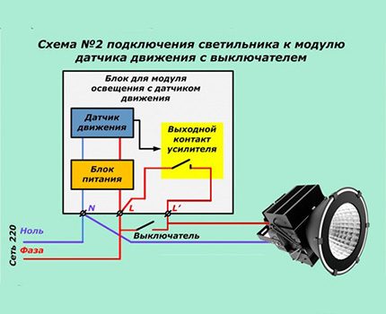 Друга схема с превключвател