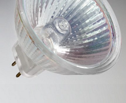 Lampu halogen G4 dengan reflektor