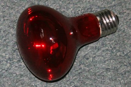 Lampu IR merah