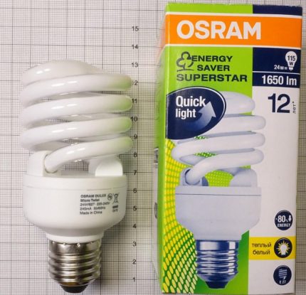 Kompaktné žiarovky OSRAM