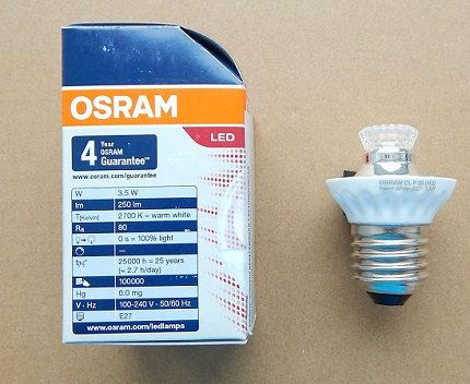 Osram E27 LED-pærer