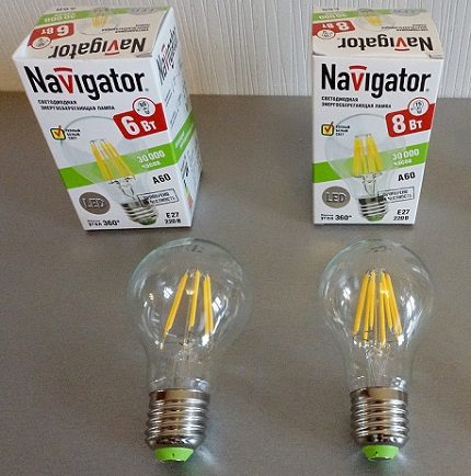 Λαμπτήρες LED E27 Navigator