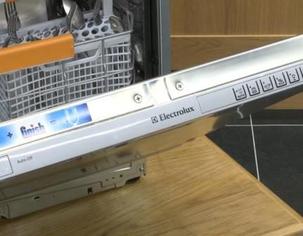 Dizajn umývačky riadu Electrolux