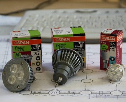 LED lamps Osram