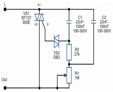 Κύκλωμα Dimmer