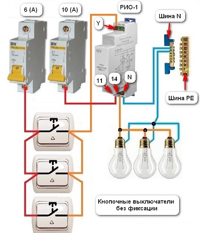 Verbindungsschema mit zwei Maschinen