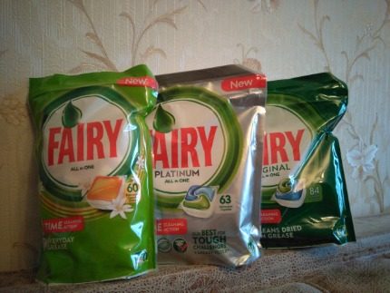 Fairy capsules van verschillende soorten